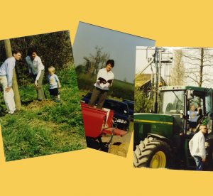 2003 Tamsin Greig launches Bottom Farm as a LEAF demonstration farm