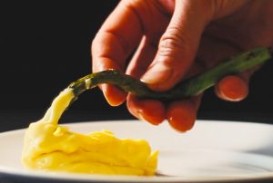 Fresh Asparagus and Mayonnaise mobile