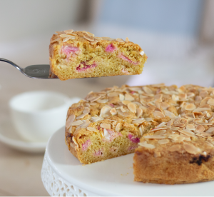 Easy Mother's Day Sunday Bake Rhubarb Cake