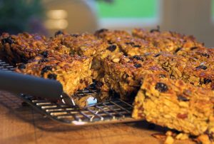 nutty flapjacks mobile