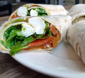 Red Pepper and Goat's Cheese Wrap thumbnail