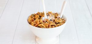 healthy seed and nut granola desktop