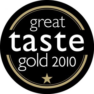 Farrington's Mellow Yellow Great Taste Gold Award 2010 logo