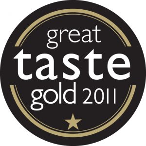 Farrington's Mellow Yellow great taste award 2011 logo