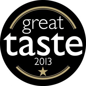 Farrington's Mellow Yellow great taste award 2013 logo