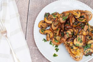 Garlic Mushrooms