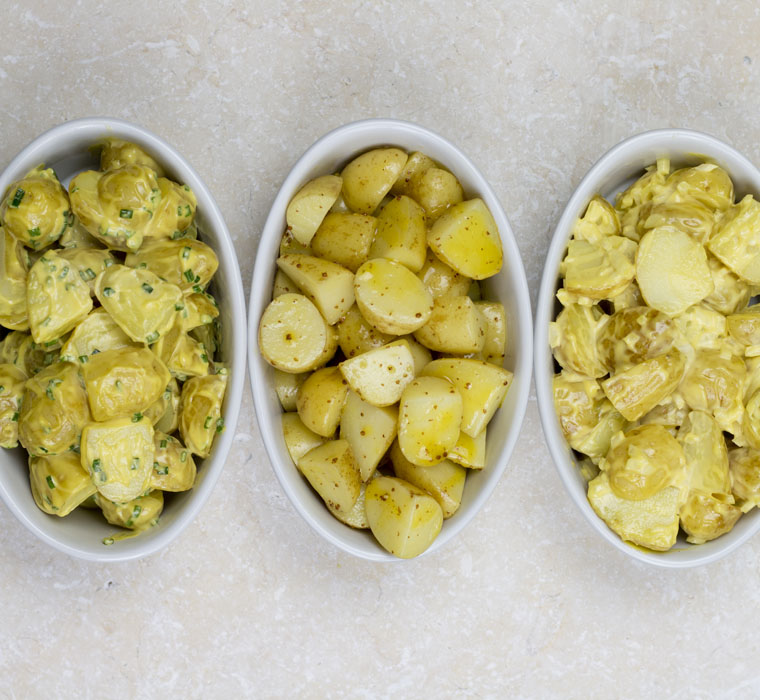 Potato Salad 3 Ways - Farrington Oils