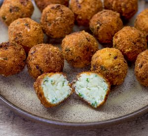 Easy potato croquette recipe with rapeseed oil