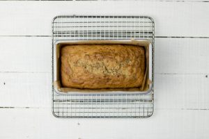 food waste banana bread