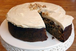 food waste carrot banana cake