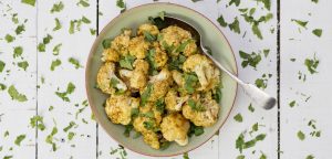 roasted spiced cauliflower