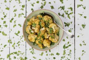roasted spiced cauliflower mobile