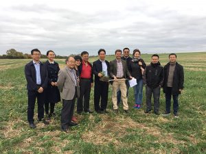 plough chinese delegation
