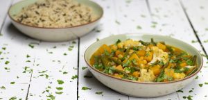 vegan butternut curry