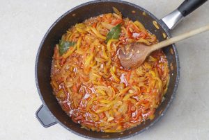 basque piperade stew mobile