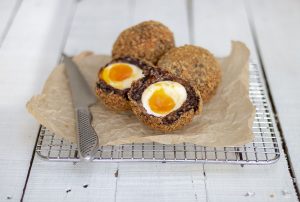 black pudding scotch eggs mobile