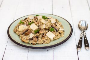smoky mushroom risotto mobile