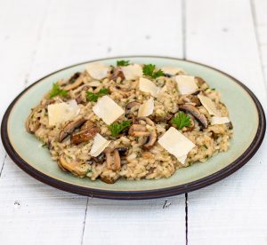 smoky mushroom risotto thumbnail