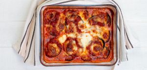 aubergine mozzarella bake desktop