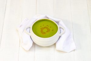 smoky vegan pea soup mobile