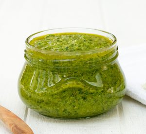 wild garlic pesto featured