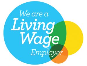 living wage employer banner