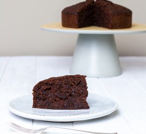 beetroot and chocolate cake with mellow yellow rapeseed oil