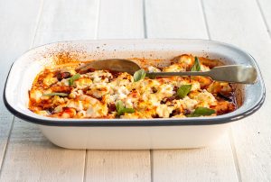 prawn saganaki mobile banner