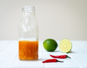 Homemade Chilli Lime and Mango Dressing