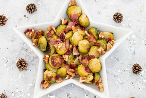 Bacon Cranberry Walnut Sprouts