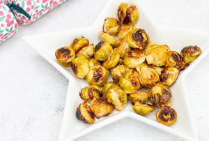 Mellow Yellow Balsamic Dressing Roasted Brussel Sprouts
