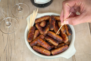 Honey and Mustard Cocktail Sausages party recipe