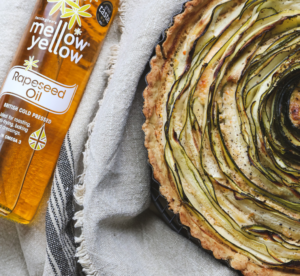 Courgette and Mascarpone Pesto Tart