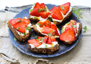 Strawberry Toasts