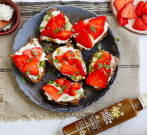Strawberry Toasts