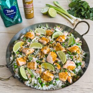 Chilli & Cumin Salmon Rice