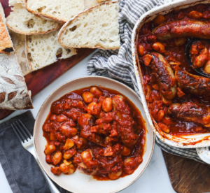 Smoky Sausage & Chorizo Stew