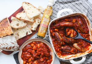 Smoky Sausage & Chorizo Stew