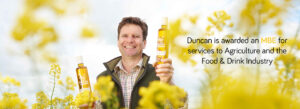 Duncan is awarded an MBE