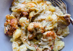 Cauliflower cheese gnocchi