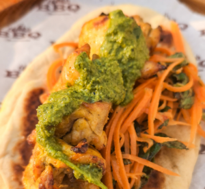 Curried Chicken Kebabs