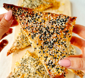 Courgette, Feta & Mozzarella Parcels