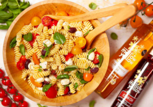 Mellow Yellow Chilli Pasta Salad