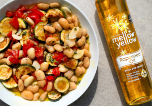 Butter beans with lemon, garlic & herbs