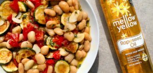 Butter beans with lemon, garlic & herbs