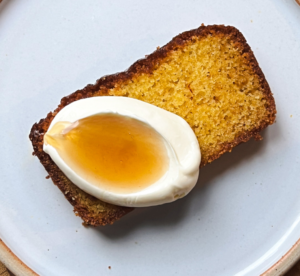 Saffron, Honey & Polenta Loaf