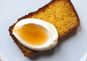 Saffron, Honey & Polenta Loaf