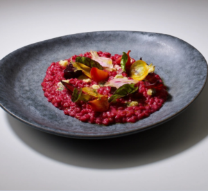 Beetroot & Spelt risotto