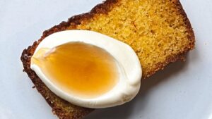 Saffron, Honey & Polenta Loaf