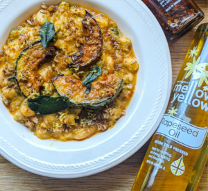 Spicy Pumpkin & sausage beanotto